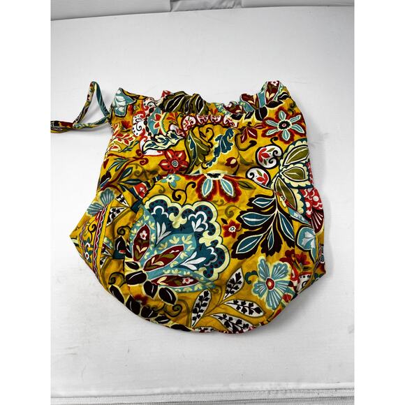 Vera Bradley Plastic Lined Drawstring Ditty Bag Pre-Owned in good condition - Picture 1 of 10